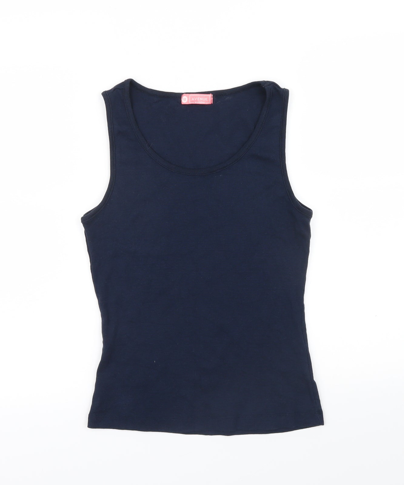 Avenue Womens Blue   Basic Tank Size 12
