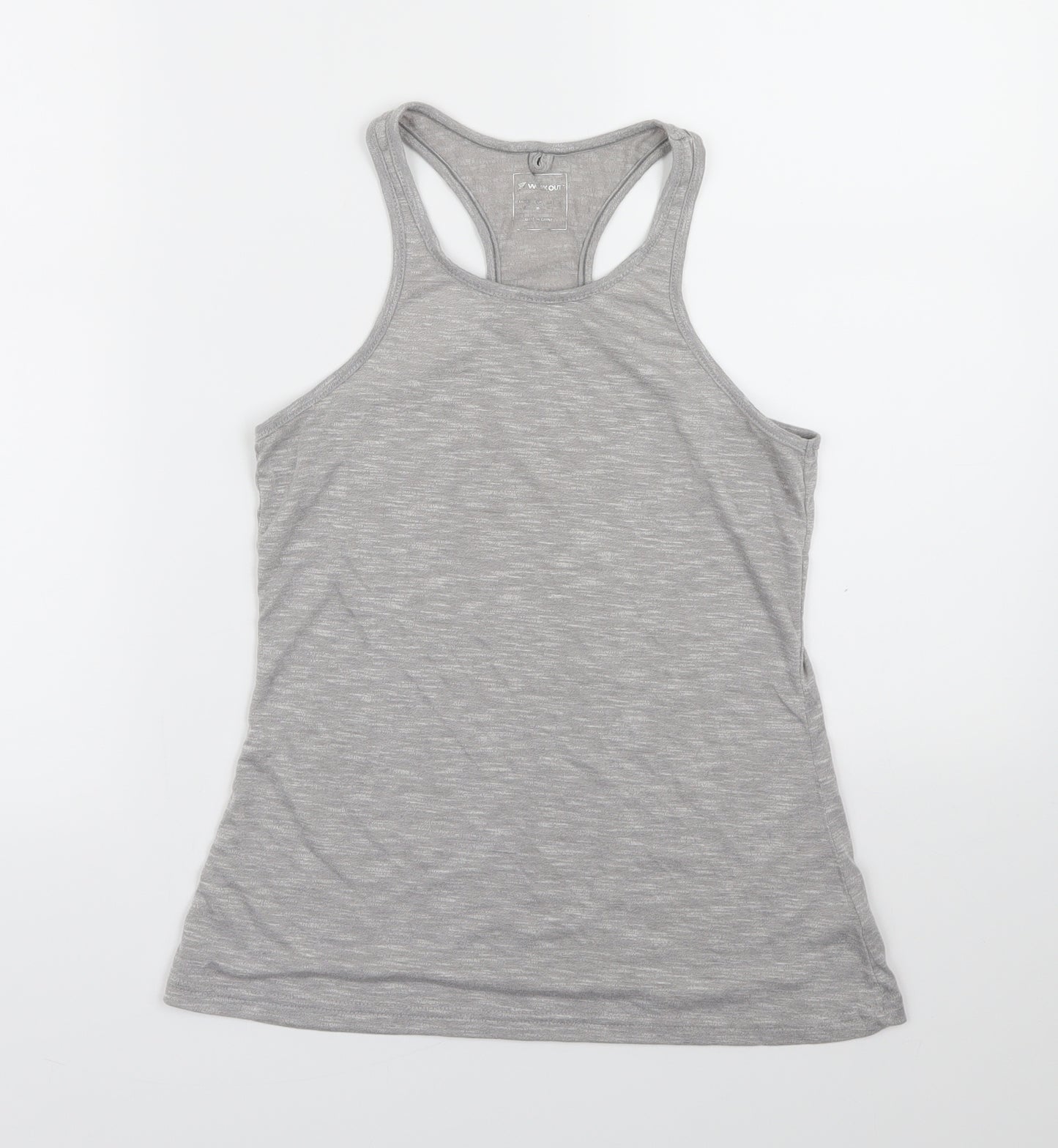 workout Womens Grey   Camisole Tank Size 8