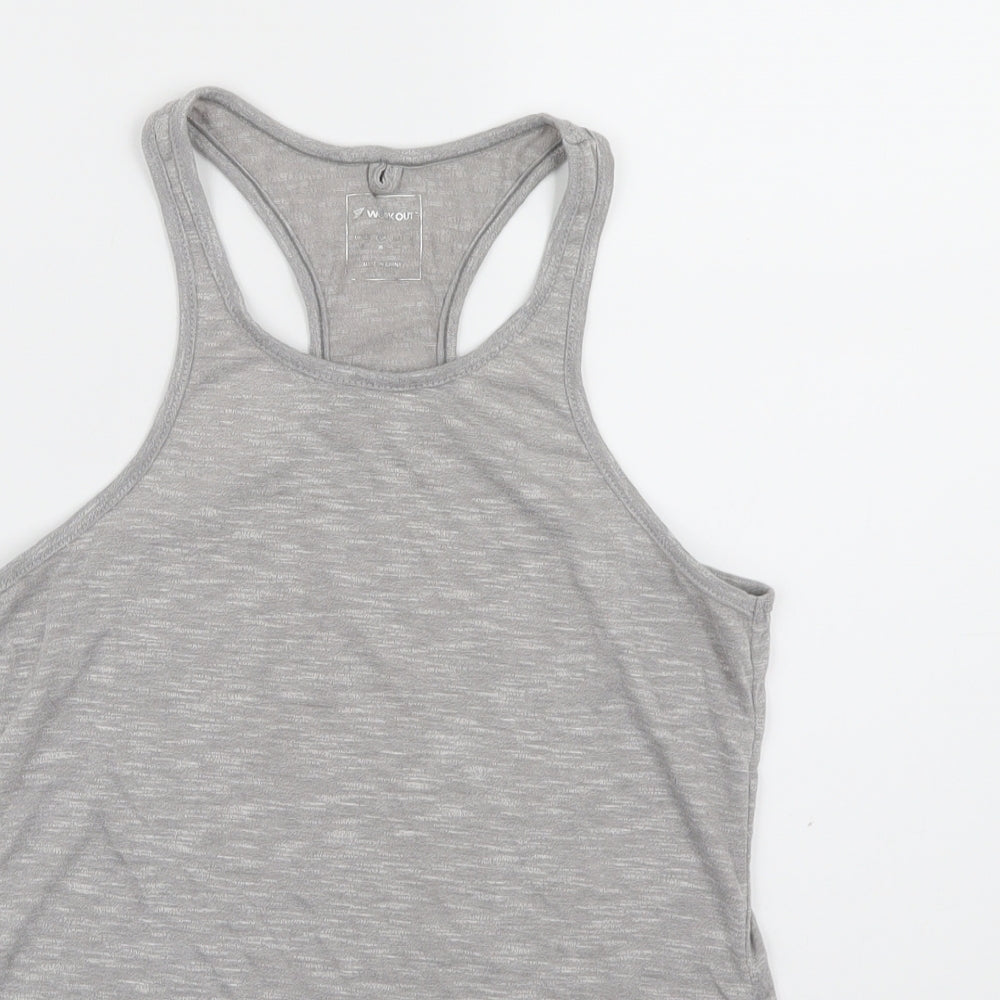 workout Womens Grey   Camisole Tank Size 8
