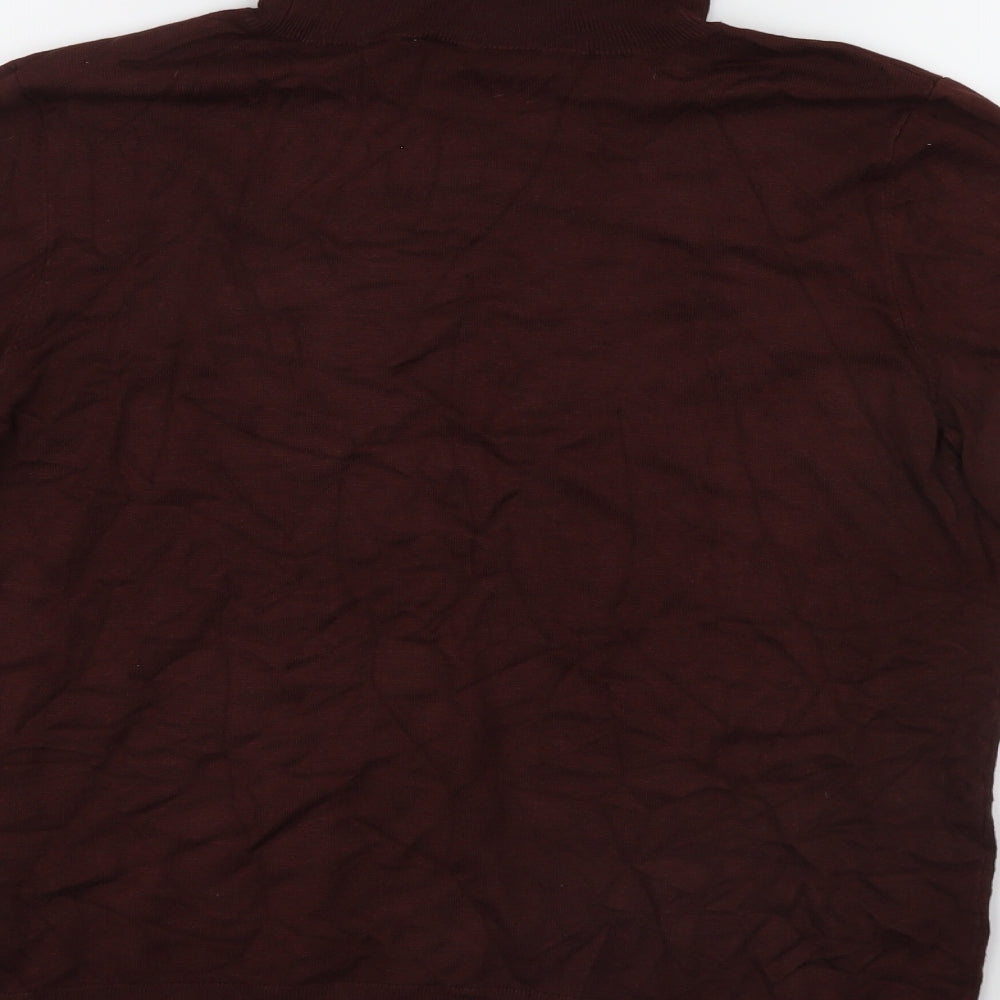 Dorothy Perkins Womens Brown   Pullover Jumper Size 14