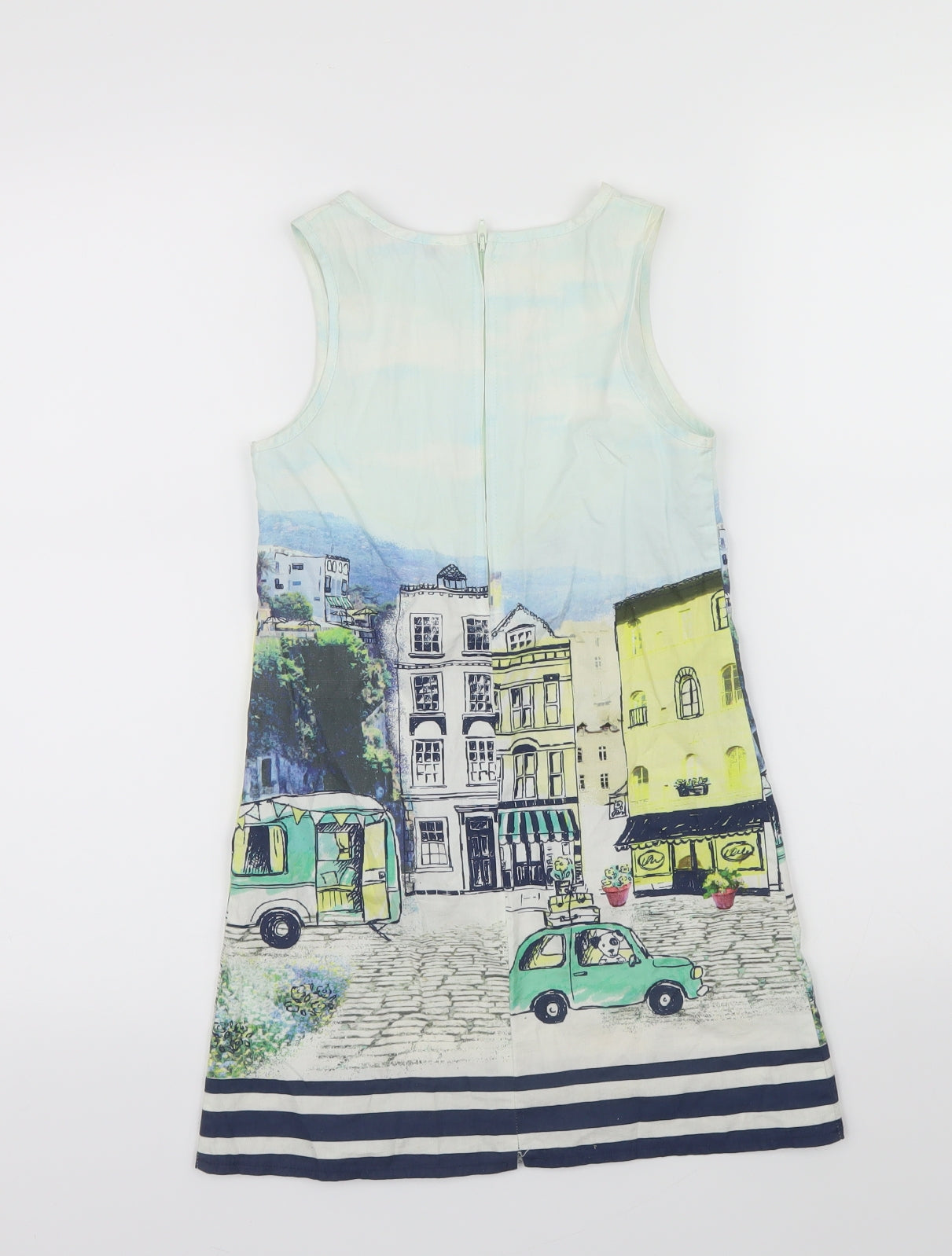 George Girls Blue   A-Line  Size 6-7 Years