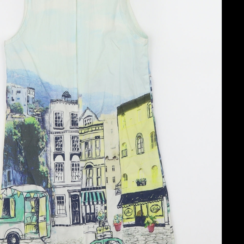 George Girls Blue   A-Line  Size 6-7 Years