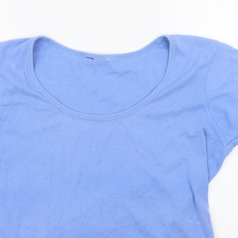 Primark Womens Blue   Basic T-Shirt Size 16