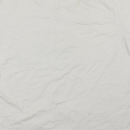 Quba & Co Mens White    T-Shirt Size XL