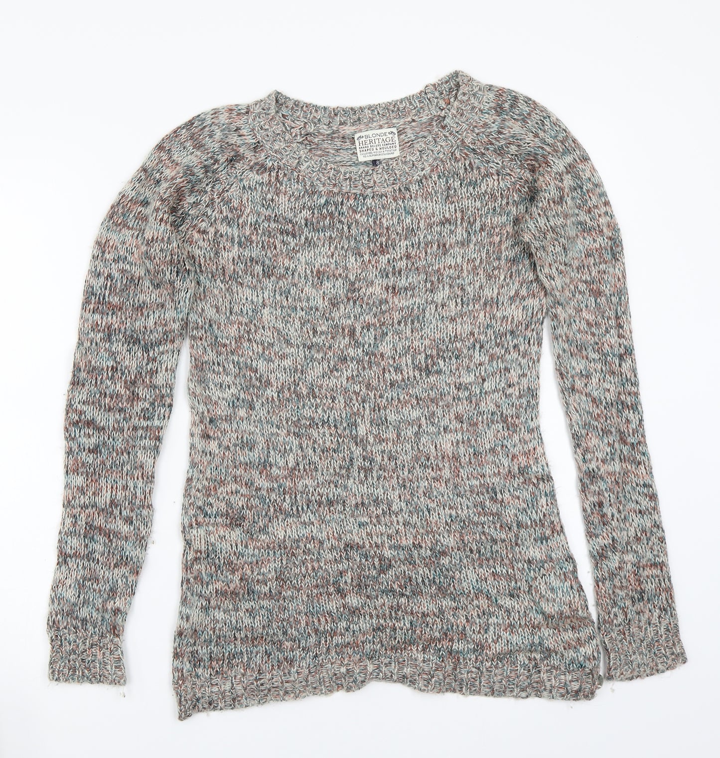 Blonde Heritage Womens Grey   Pullover Jumper Size 8