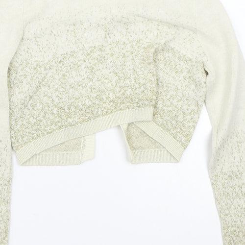 TU Girls Beige   Cardigan Jumper Size 7 Years