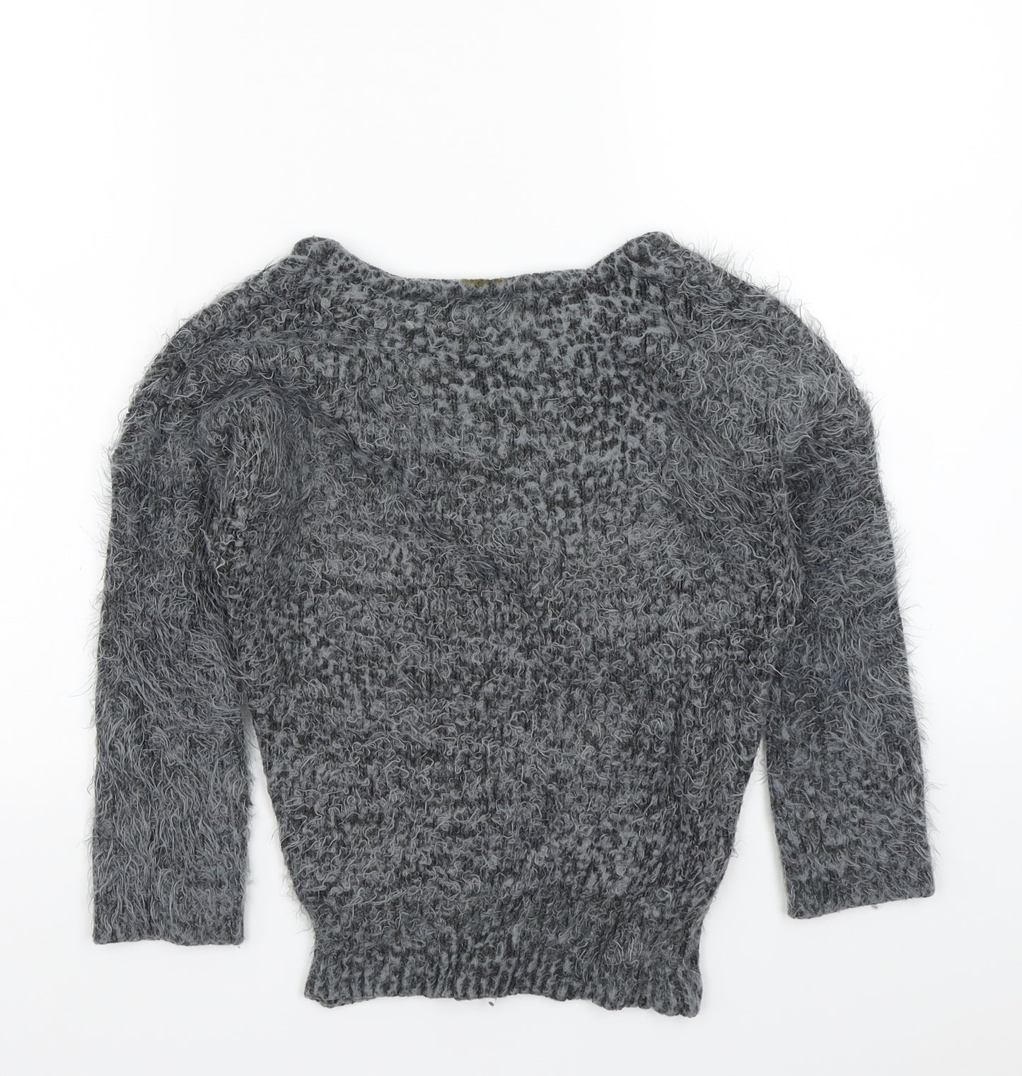 Club L Womens Grey   Pullover Jumper Size S