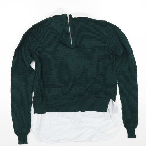 Primark Womens Green   Pullover Jumper Size S