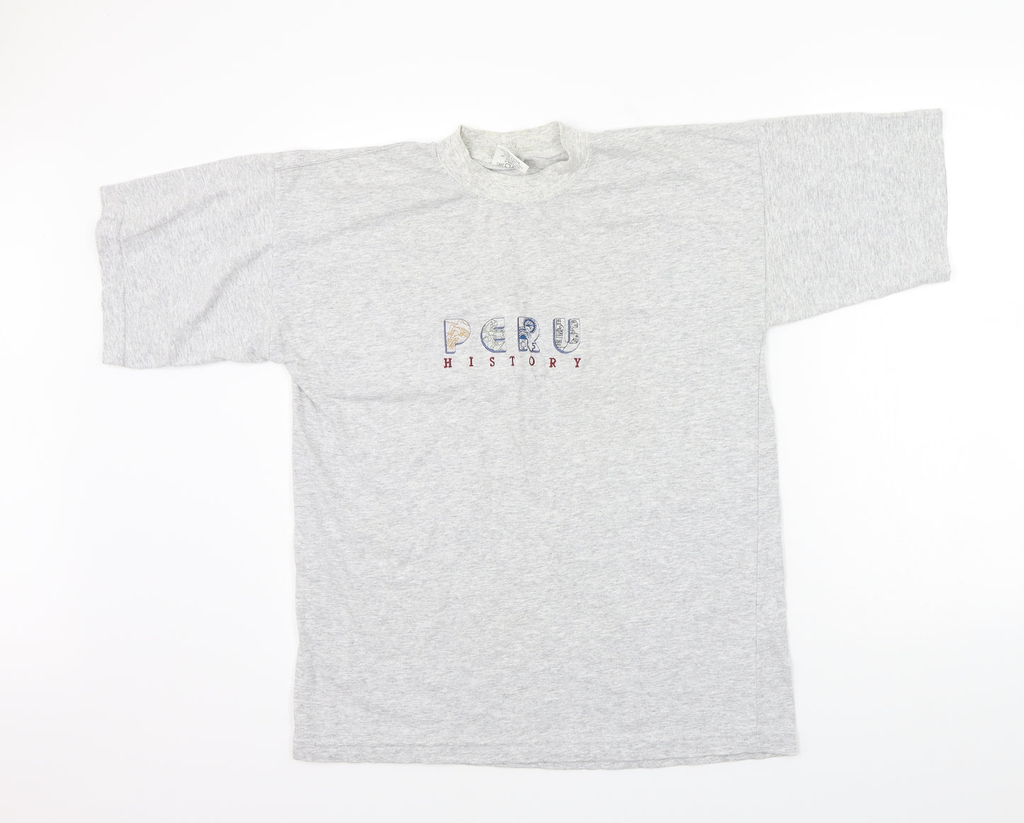Sipanart Womens Grey   Basic T-Shirt Size L
