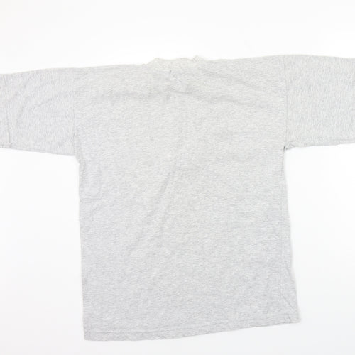 Sipanart Womens Grey   Basic T-Shirt Size L