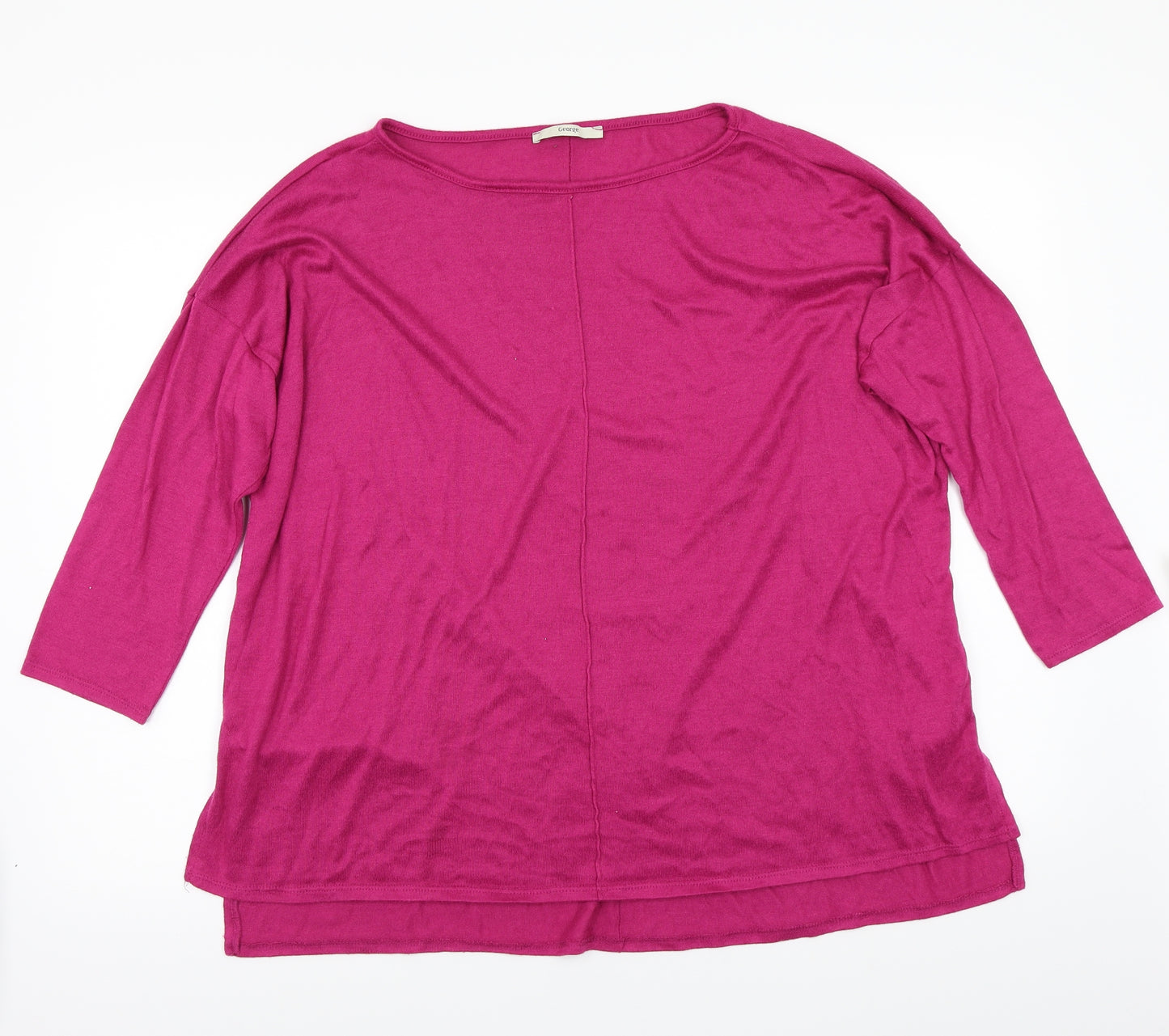 George Womens Pink   Pullover Jumper Size 20