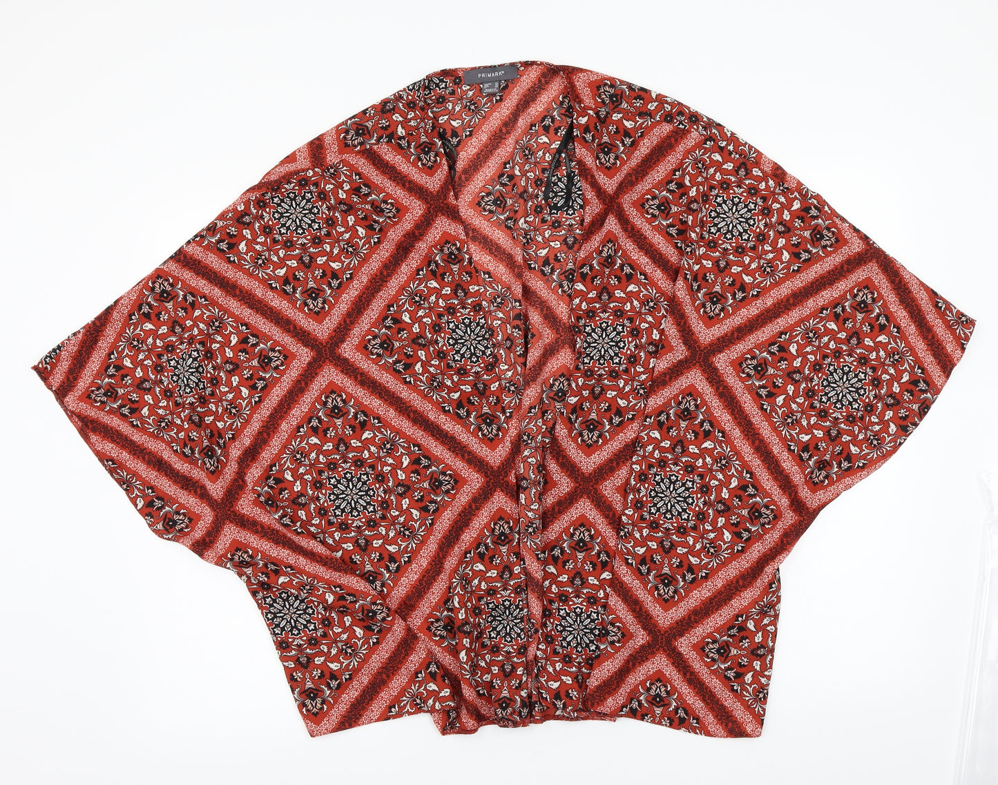 Primark Womens Brown Floral  Cardigan Jumper Size 20