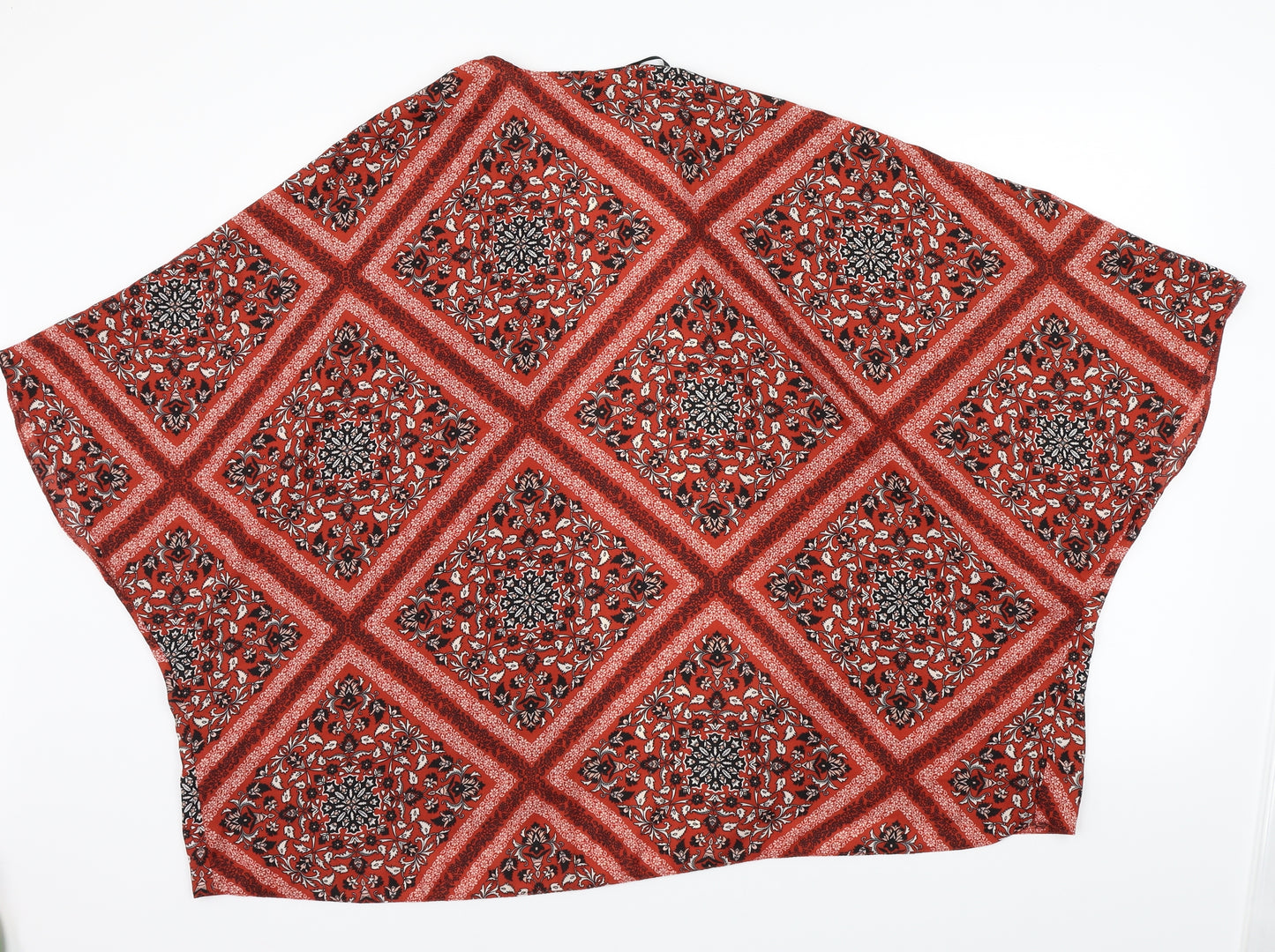 Primark Womens Brown Floral  Cardigan Jumper Size 20