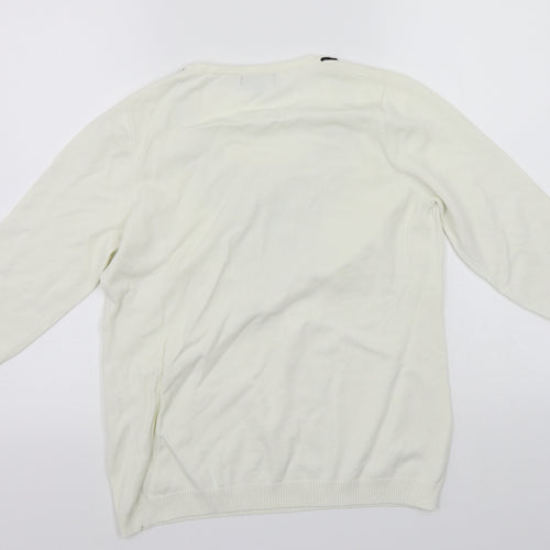 Antea Womens White   Basic Polo Size 16