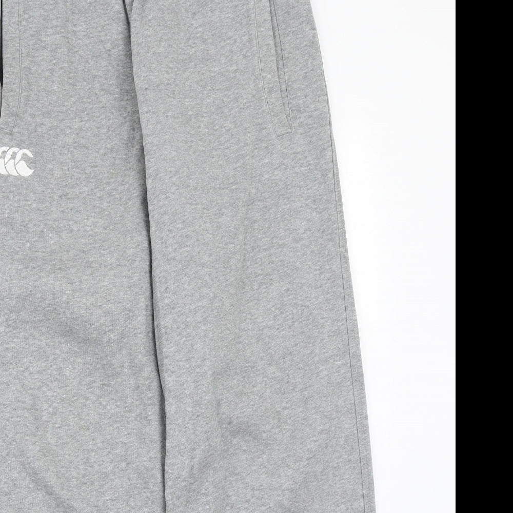 Canterbury Mens Grey   Sweatpants Trousers Size L L30 in