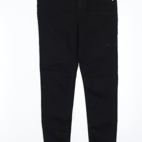 Denim & Co. Womens Black   Skinny Jeans Size 10 L27 in