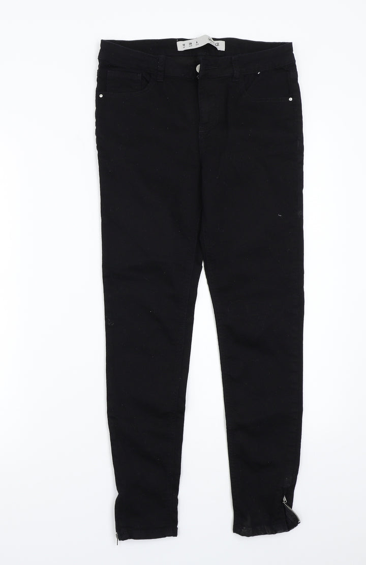 Denim & Co. Womens Black Skinny Jeans Size 10 L27 in