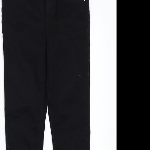 Denim & Co. Womens Black   Skinny Jeans Size 10 L27 in