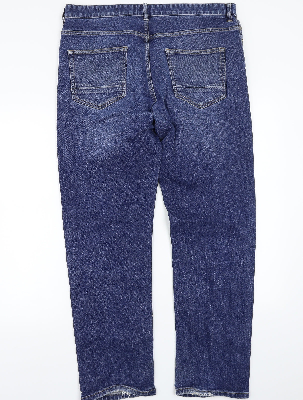 Easy Womens Blue   Straight Jeans Size 36 L30 in