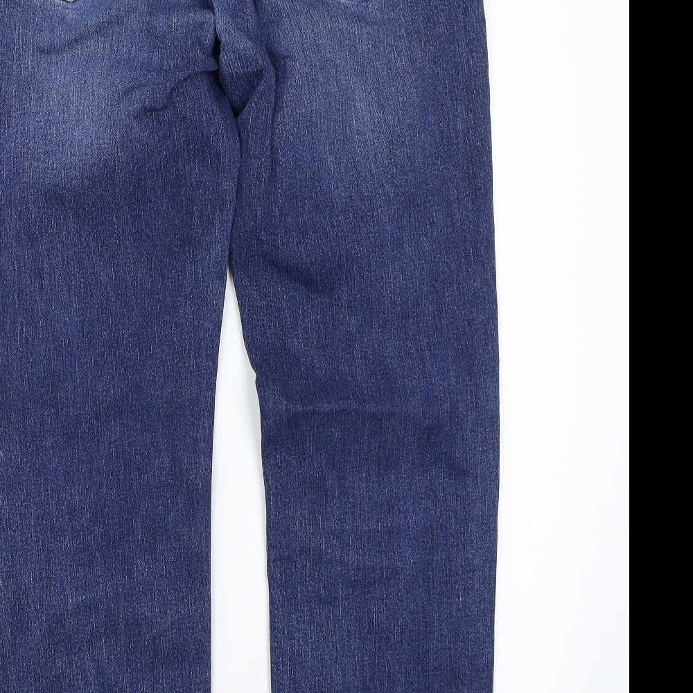 Easy Womens Blue   Straight Jeans Size 36 L30 in