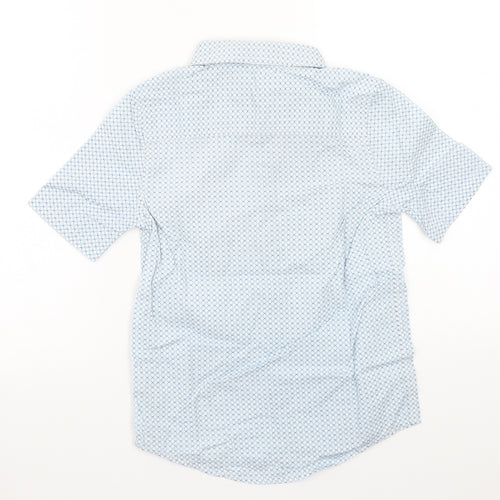 F&F Girls Blue   Basic Button-Up Size 7-8 Years