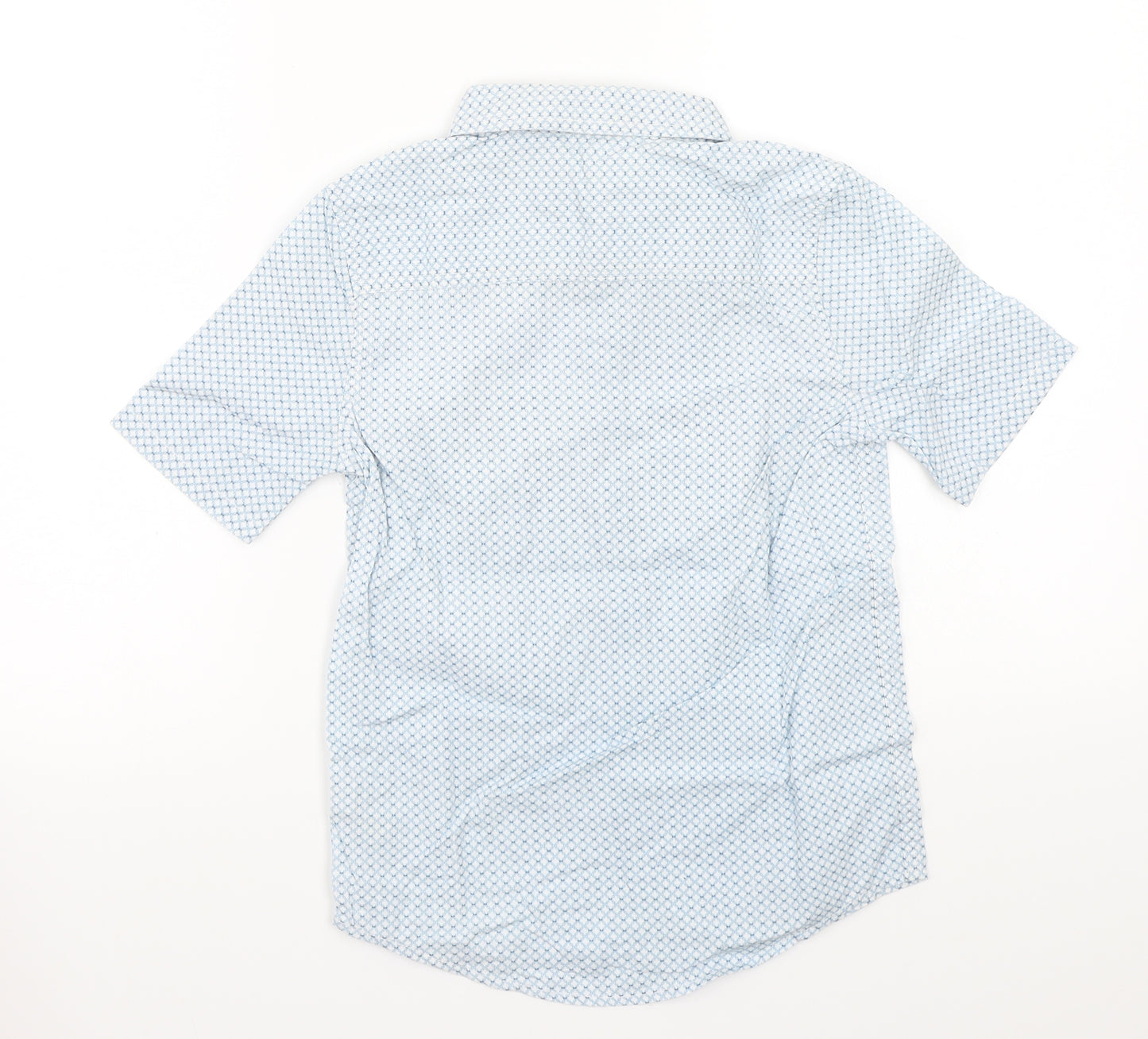 F&F Girls Blue   Basic Button-Up Size 7-8 Years