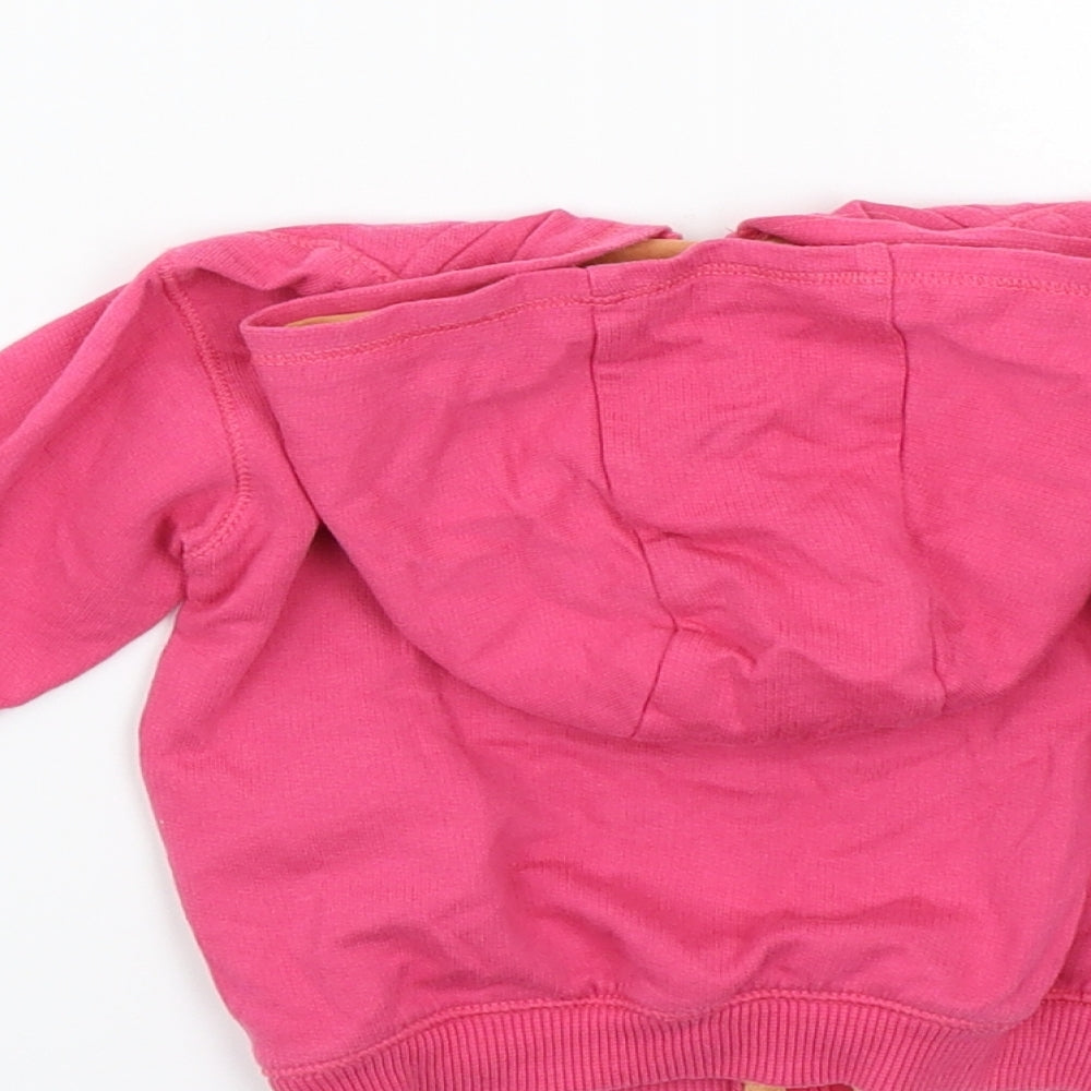 Marks and Spencer Girls Pink   Jacket Coat Size 3-6 Months