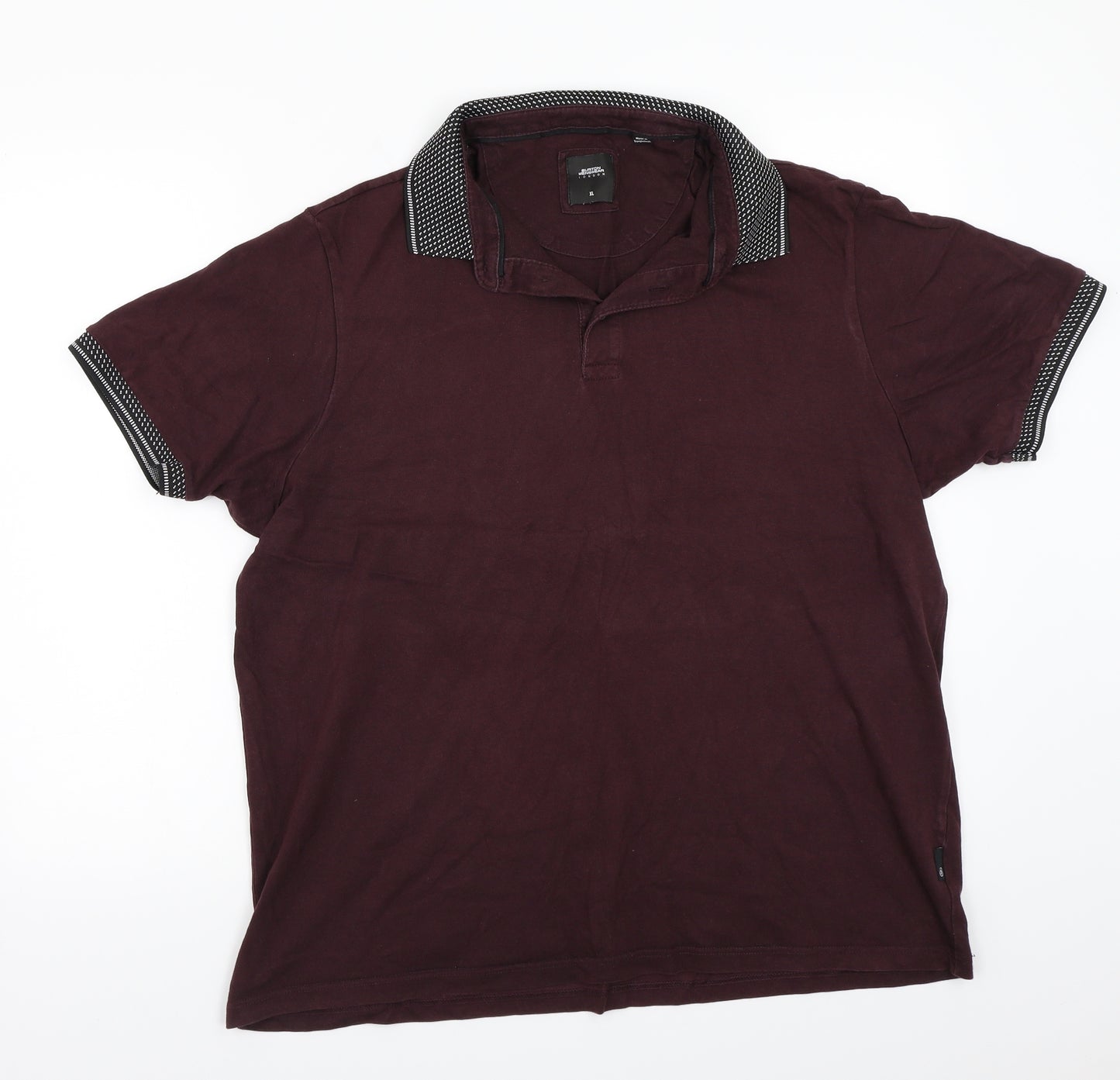 Burton Mens Purple    Polo Size XL