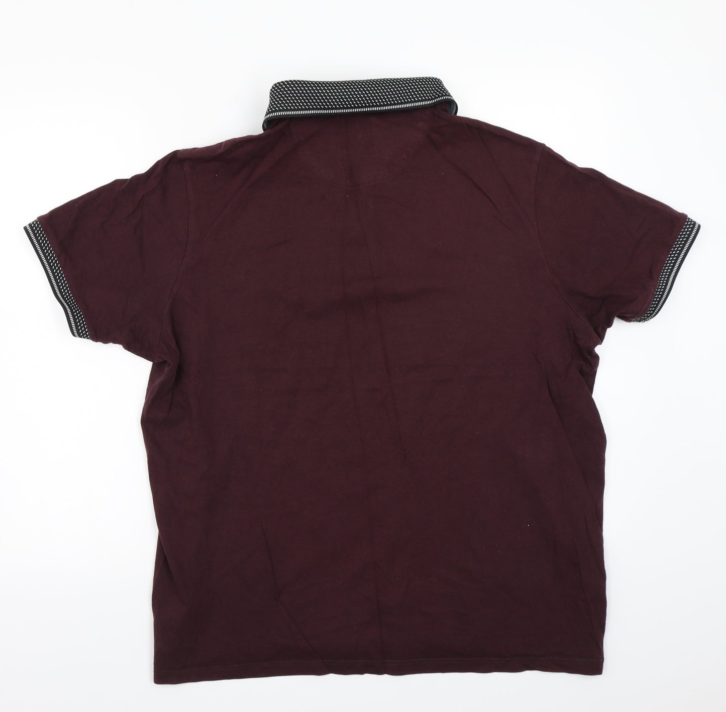 Burton Mens Purple    Polo Size XL