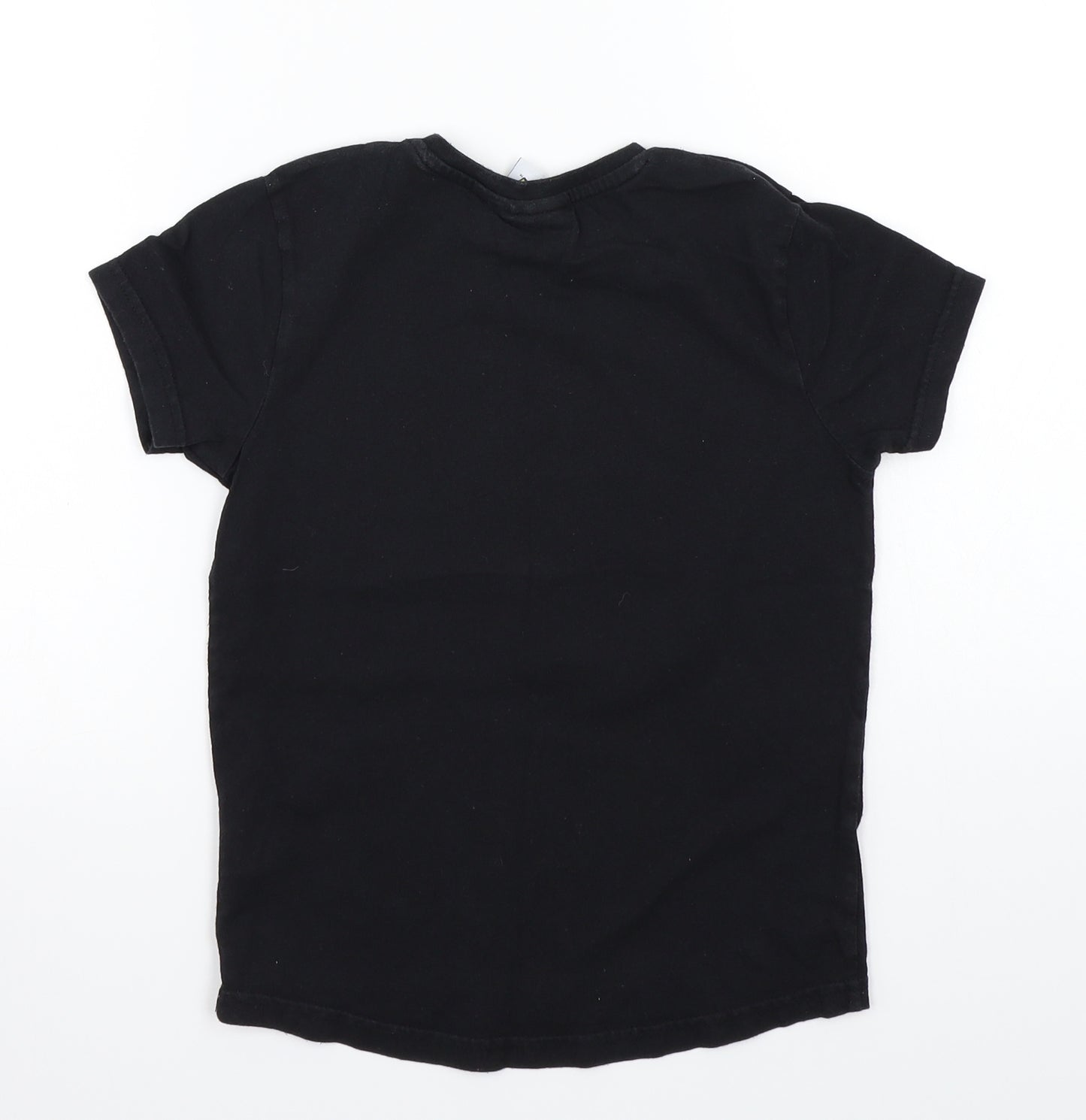 pokemon Boys Black   Basic T-Shirt Size 6-7 Years