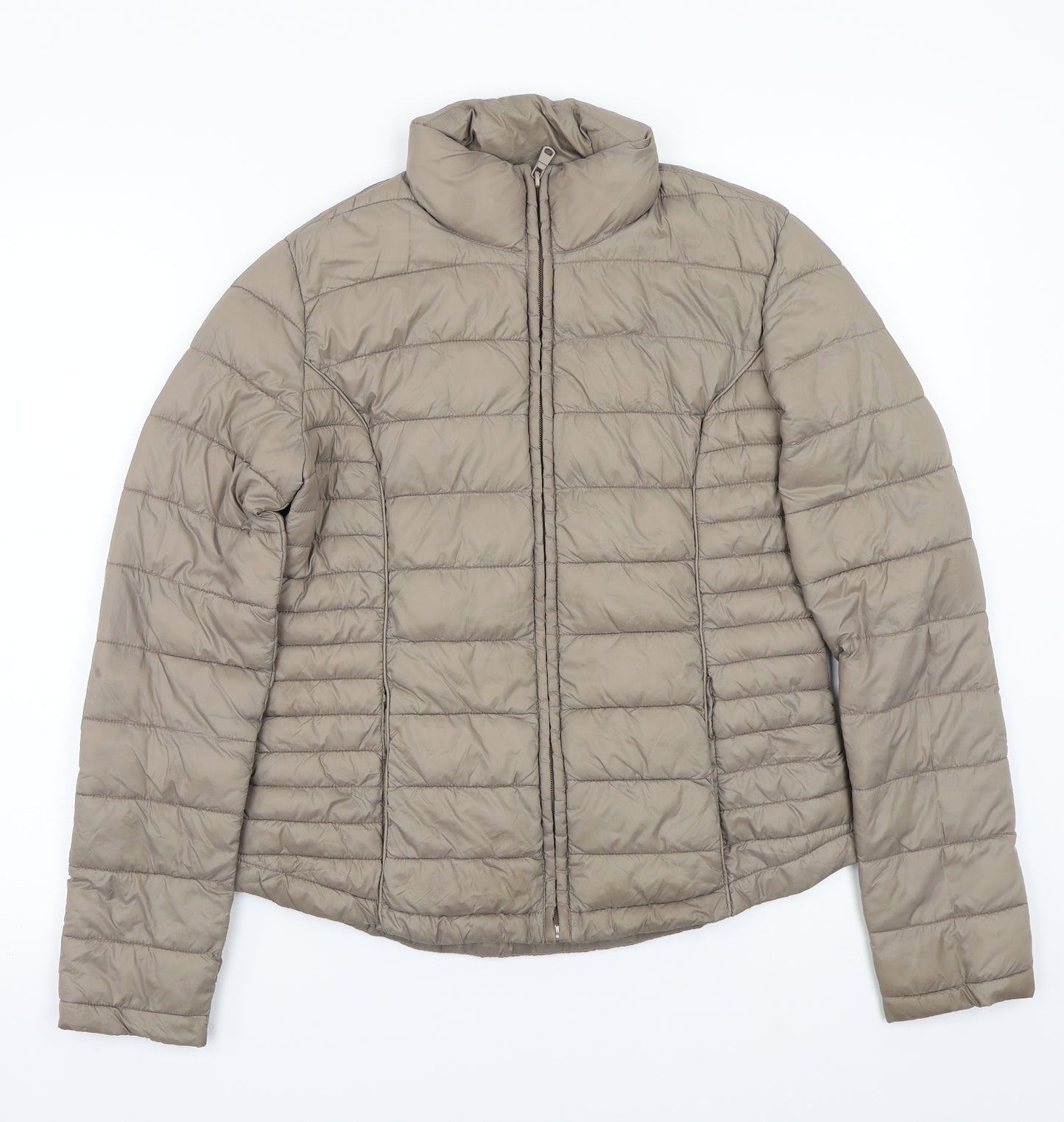 Primark Womens Beige   Jacket Coat Size 8