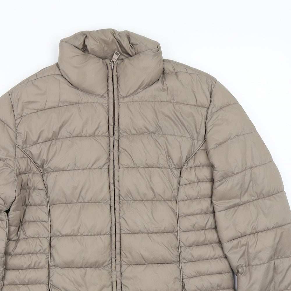 Primark Womens Beige   Jacket Coat Size 8