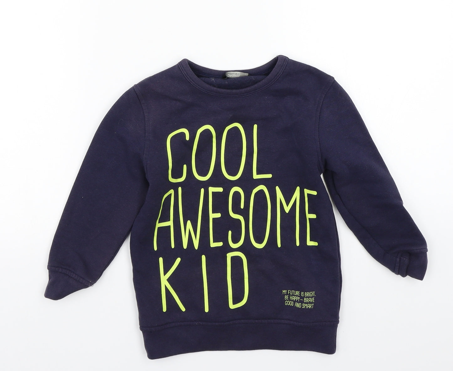 George Boys Blue   Pullover Jumper Size 2-3 Years