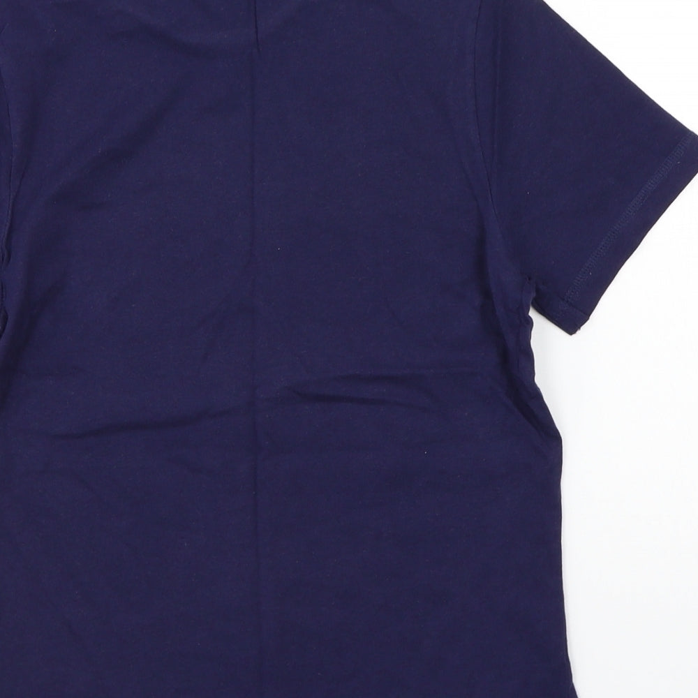 George Boys Blue   Basic T-Shirt Size 11-12 Years