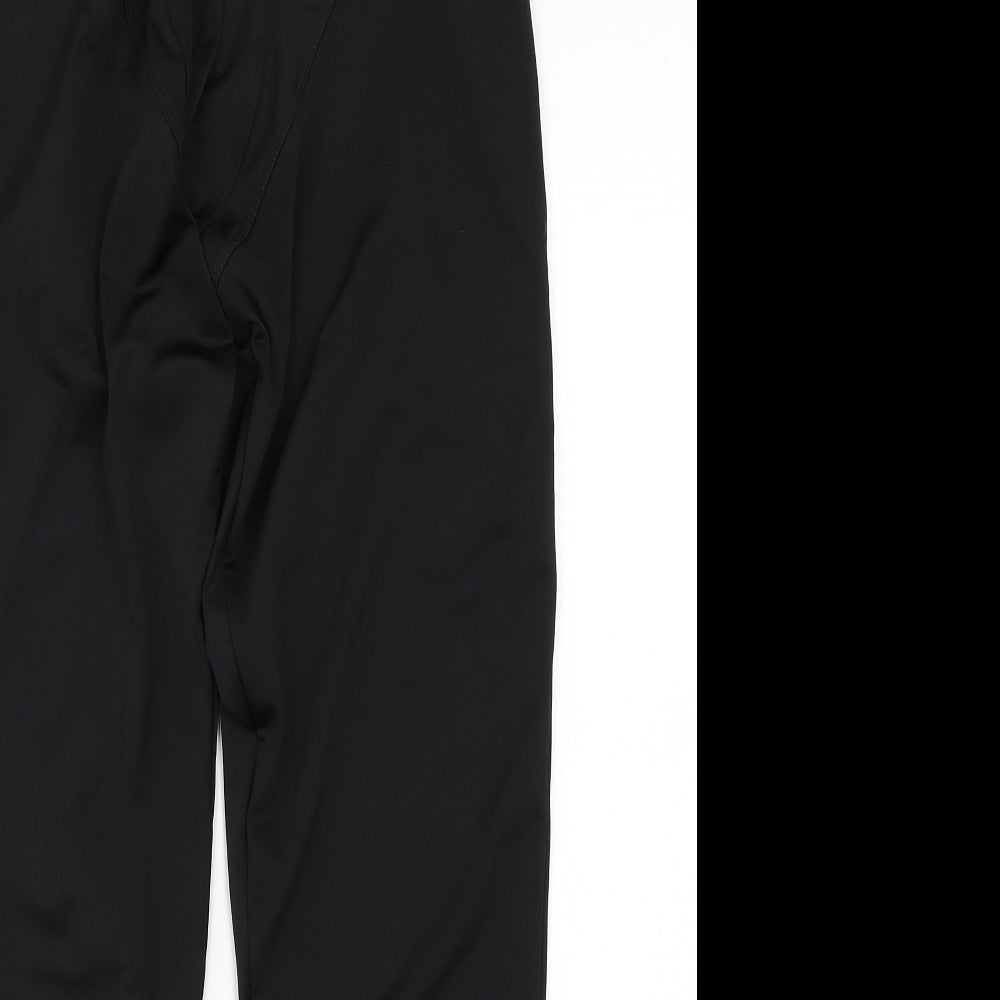 Ski Mens Black   Compression Trousers Size M L27 in