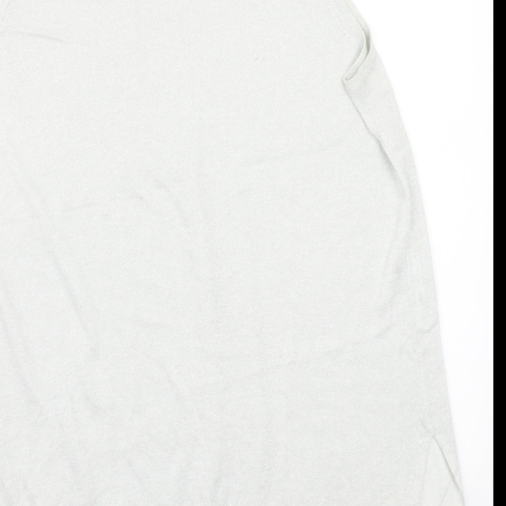 NEXT Womens Silver   Basic Blouse Size 20