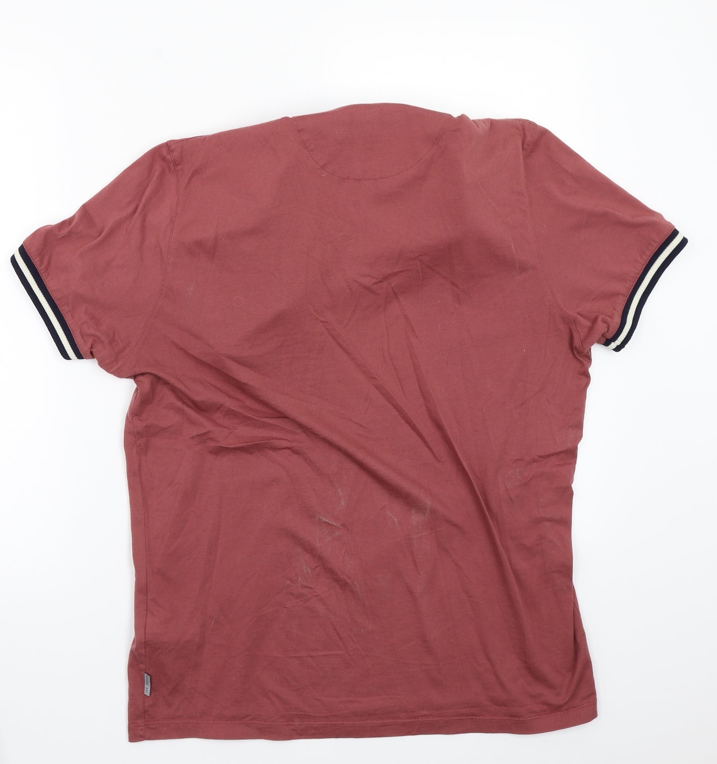 Ted Baker Mens Pink    Polo Size L