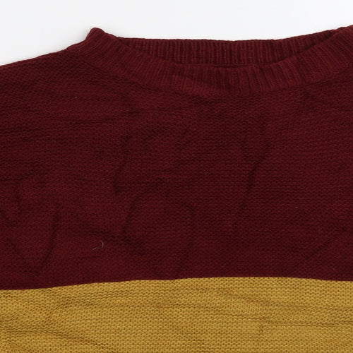 SheIn Womens Multicoloured  Knit Pullover Jumper Size S
