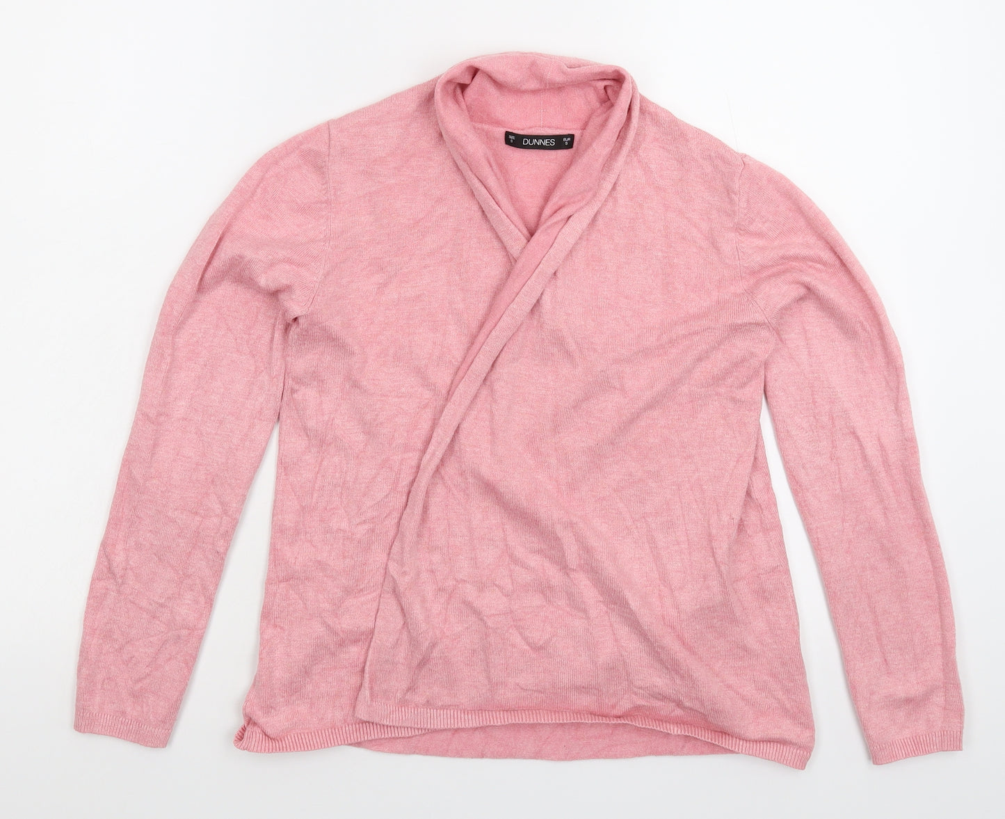 Dunnes Stores Womens Pink  Knit Cardigan Jumper Size S