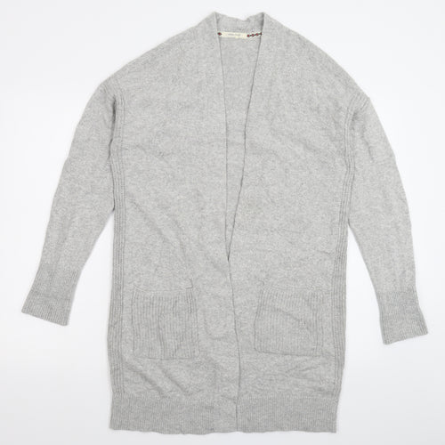 White Stuff Womens Grey  Knit Cardigan Jumper Size XL