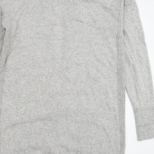 White Stuff Womens Grey  Knit Cardigan Jumper Size XL