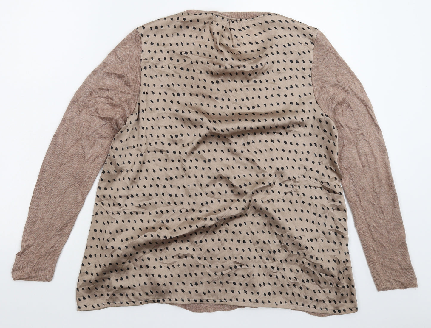 Marks and Spencer Womens Grey  Knit Pullover Jumper Size 16