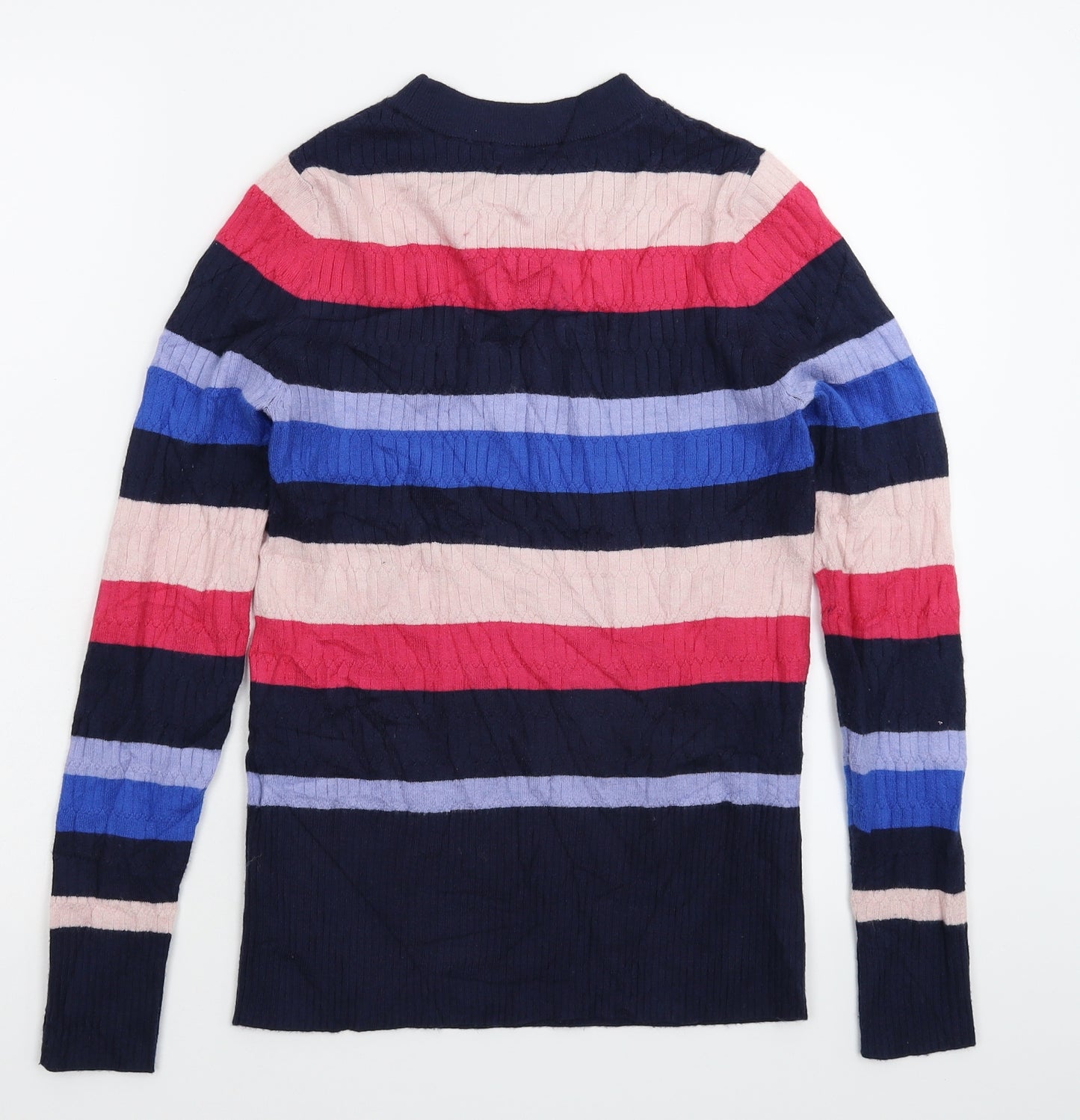 Marks and Spencer Womens Multicoloured  Knit Pullover Jumper Size 10