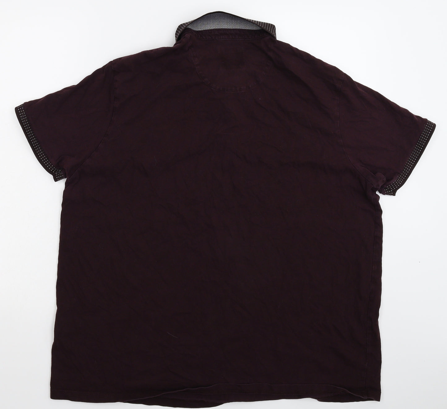 Burton Mens Brown    Polo Size 2XL