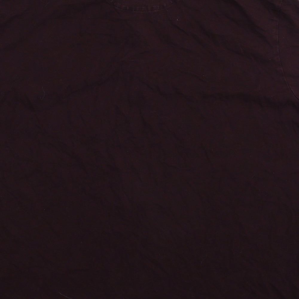 Burton Mens Brown    Polo Size 2XL