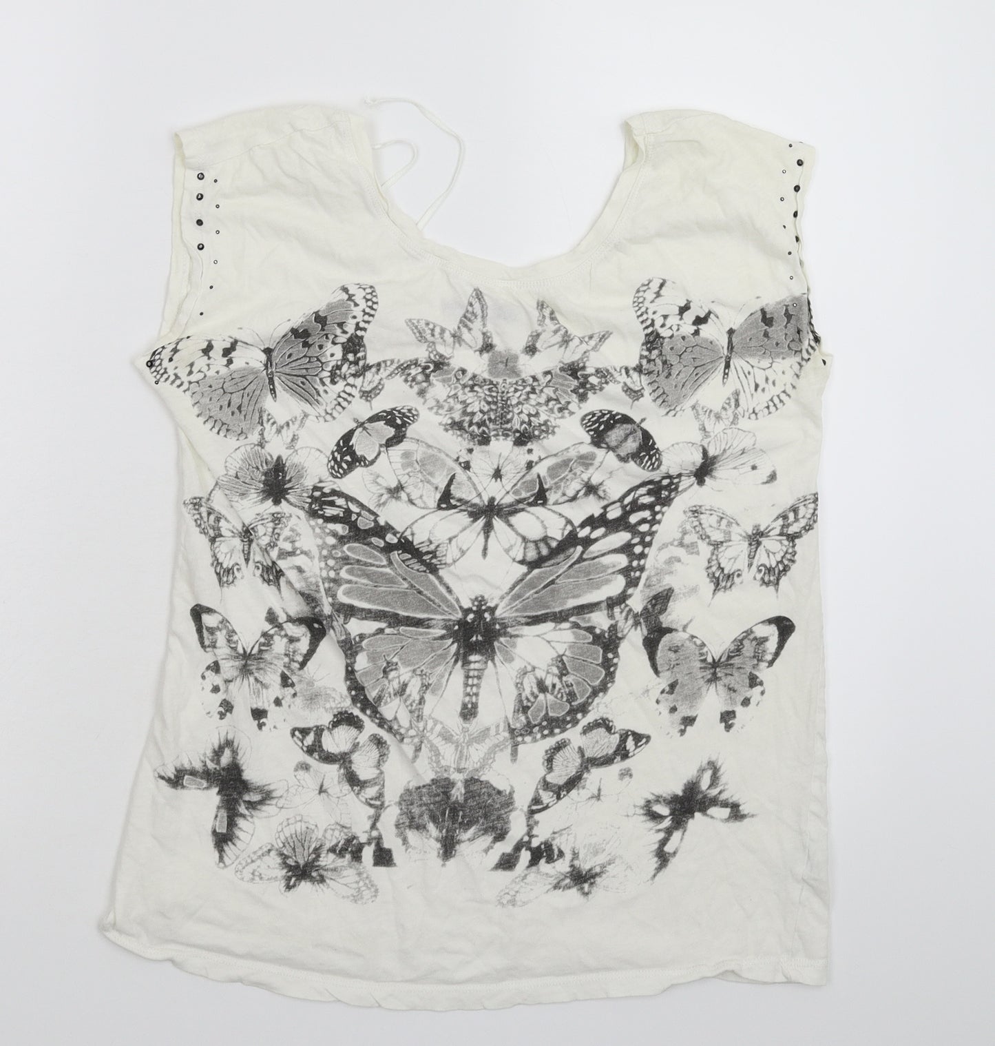 George Womens White   Basic Tank Size 12