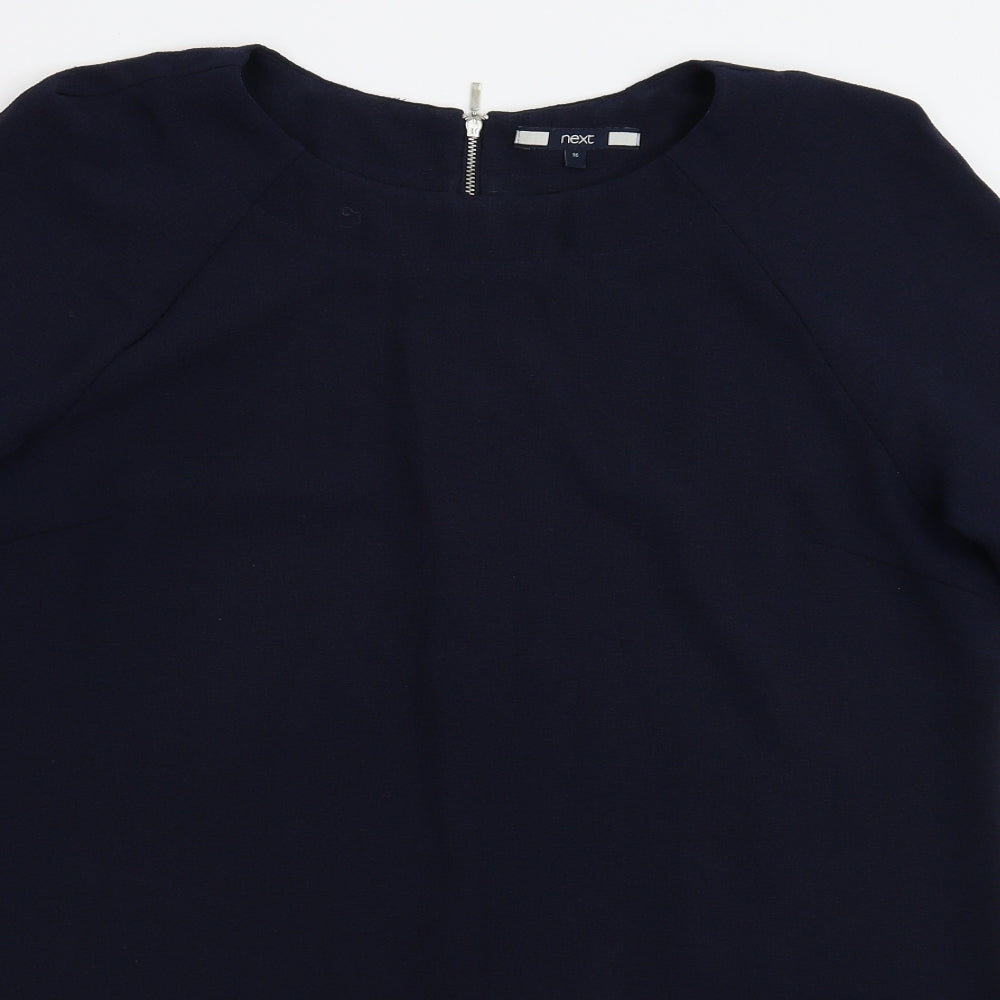 NEXT Womens Blue   Basic Blouse Size 16