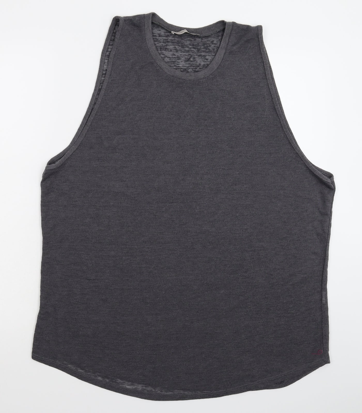 Atmosphere Womens Grey  Knit Basic Tank Size 14