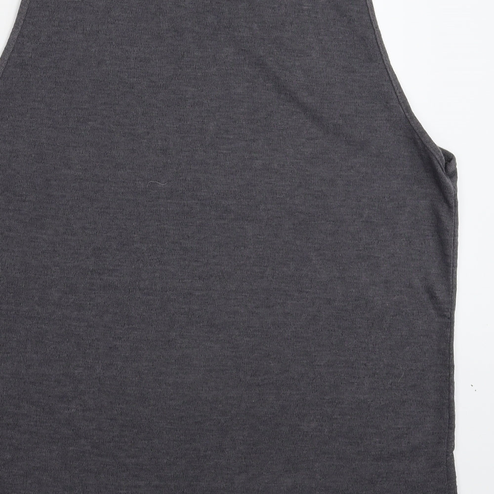 Atmosphere Womens Grey  Knit Basic Tank Size 14