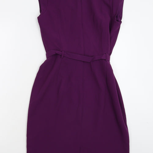 Banana Republic Womens Purple   Fit & Flare  Size 12